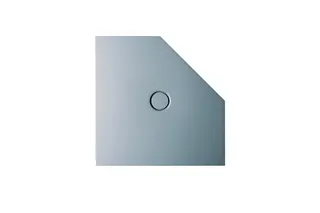Bette Duschflächen Fünfeck Floor Caro Weiß AS 900x900x30/30mm