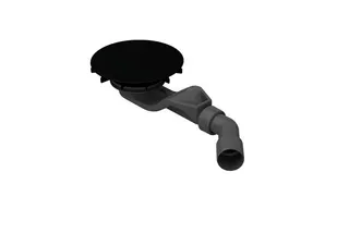 BE ZUB Duschwanne Duschfläche Ab- und Überlauf BetteAir 30 ebony
