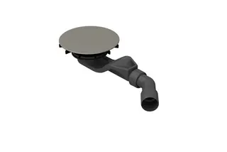 BE ZUB Duschwanne Duschfläche Ab-ÜL BetteAir 30 silver Antirutsch Pro