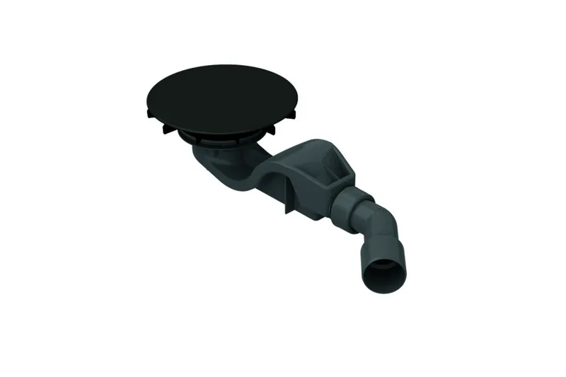 ZUB Duschwanne Duschfläche Ab- und Überlauf BetteAir 50 graphite