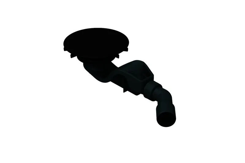 ZUB Duschwanne Duschfläche Ab-ÜL BetteAir 50 graphite Antirutsch Pro