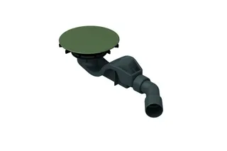 BE ZUB Duschwanne Duschfläche Ab-ÜL BetteAir 50 flint Antirutsch Pro