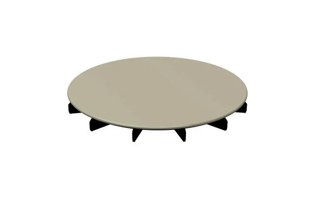 Ersatzteile Glasierter Ablaufdeckel BetteAir Pergamon AY 210x210x25mm