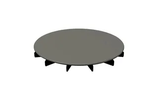 BE Ersatzteile Glasierter Ablaufdeckel BetteAir Manhattan AY 210x210x25mm