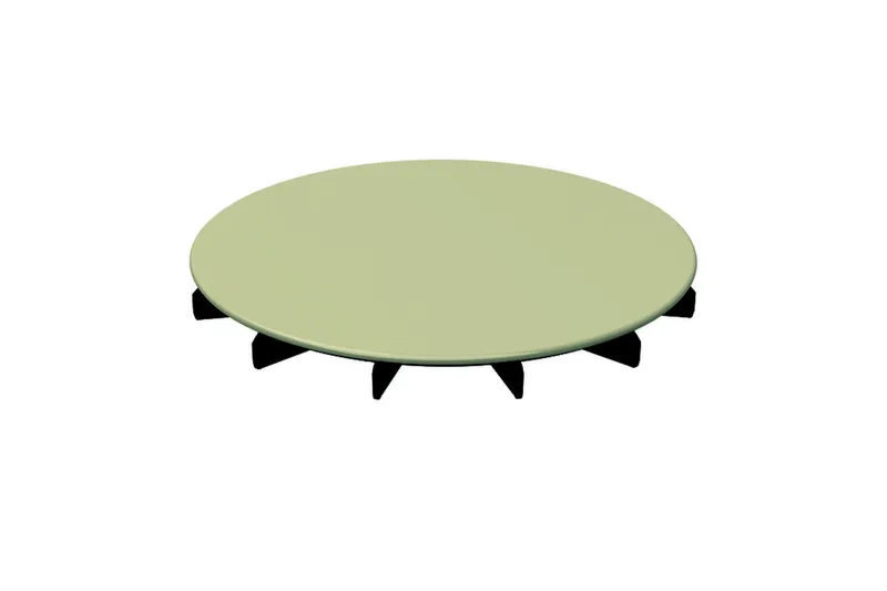 Ersatzteile Glasierter Ablaufdeckel BetteAir Cream AY 210x210x25mm