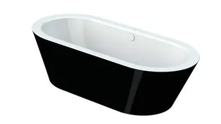 Bette Badewannen Oval Starlet Oval Silhouette w/s glzd 1950x950x420/575mm – Bild 2