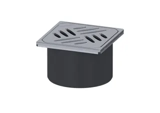 KESSEL-Aufsatzstück Designrost Kessel, V2A, L 15