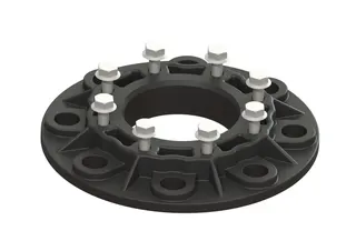 KESSEL-Flanschadapter DN 80, für Kunststoffarmatur