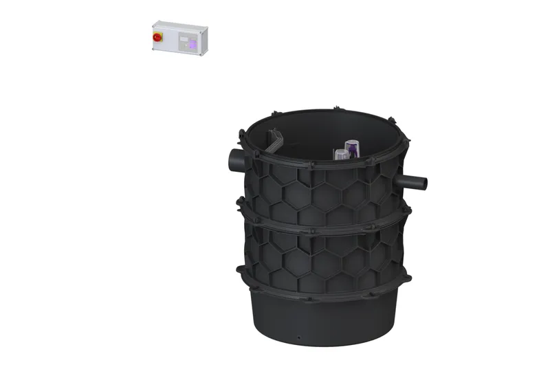 KESSEL-Pumpstation Aquapump XL Duo, GTK 2600-S1