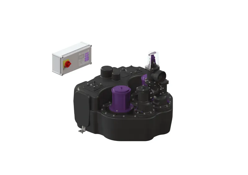 KESSEL-Hebeanlage Aqualift F Duo Comfort, SPF 3000-S1, Schieber