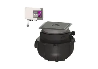 KESSEL-Hebeanlage Aqualift S Compact Duo, GTF 1200, resist., Bodenpl., schw.
