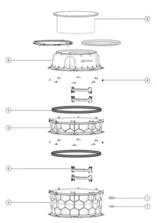 KESSEL-Schachtmodul LW 1000 Bodenplatte Zugang LW 800, 875-1124 mm, Klasse K 3 – Bild 2