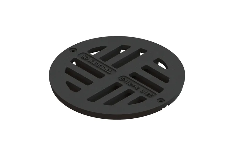 KESSEL-Schlitzrost rund, d: 362 mm, Grauguss