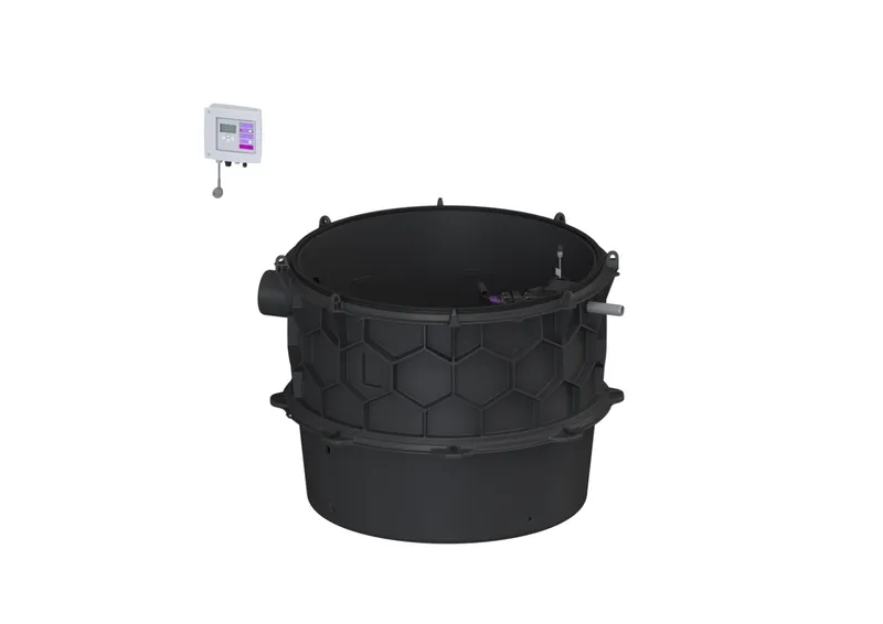 KESSEL-Pumpstation Aquapump XL Tronic, GTF 1200-S3, Tauchglocke