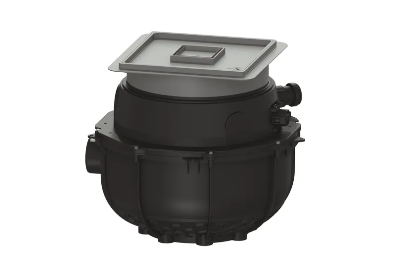 KESSEL-Hebeanlage Aqualift S Compact Mono, GTF 500, Bodenplatte, befliesbar