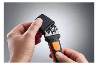 testo 410i - Flügelrad-Anemometer mit Smartphone-Bedienung – Bild 5