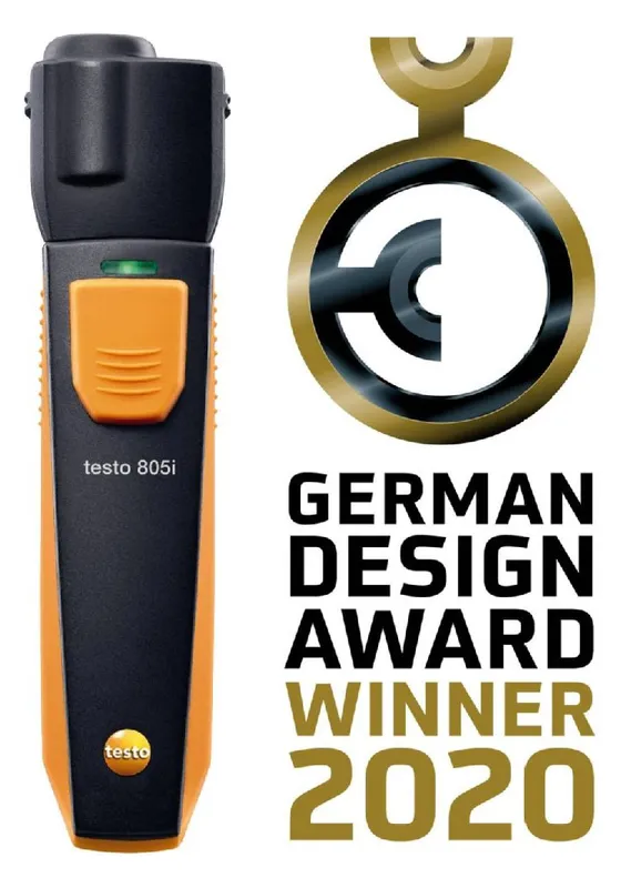 testo 805i - Infrarot-Thermometer mit Smartphone-Bedienung