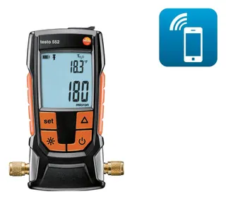 testo 552 - Vakuummessgerät mit Bluetooth®