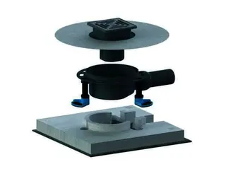 Bodenablauf-Set DallDrain Select, DN 50, 120 x 120 mm – Bild 2