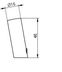 Keuco Handtuchhaken REVA 12814 sw – Bild 2