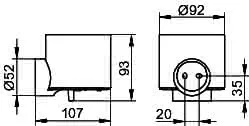Keuco Lotionspender REVA 12852 m.Halter u. Pumpe verchr. – Bild 2