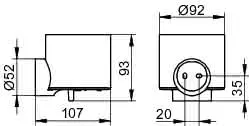 Keuco Lotionspender REVA 12852 m.Halter u. Pumpe sw – Bild 2