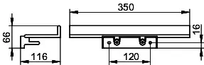 Keuco Duschablage REVA 12858 sw – Bild 2