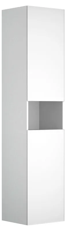 Keuco HS 2-trg. m.Abl.fach Stageline 32831 Anschl.re. m.Bel. 400x1800x360mm vulk.