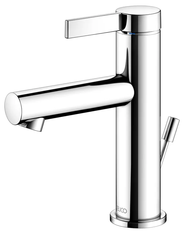 Keuco EHM-Waschtisch-Mischer 100 IXMO 59502 m.Zug.-Ablgrt. Pure, Rosette r/e verchr.