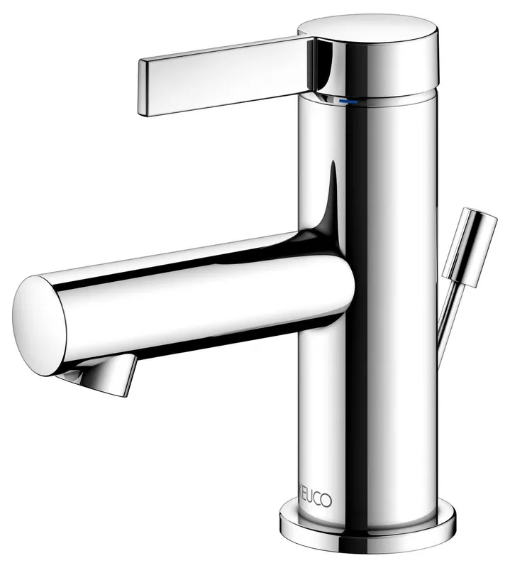 Keuco EHM-Waschtisch-Mischer 60 IXMO 59504 m.Zug.-Ablgrt. Pure, Rosette r/e verchr.