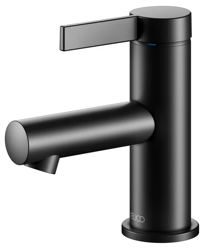 Keuco EHM-Waschtisch-Mischer 60 IXMO 59504 o.Zug.-Ablgrt. Pure, Rosette r/e sw