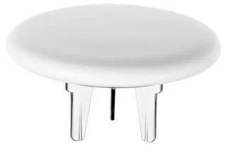 KE Keramik-Vent.abd. Arm.-Zub. 59990 f.Stageline Waschtisch D: 80mm weiß