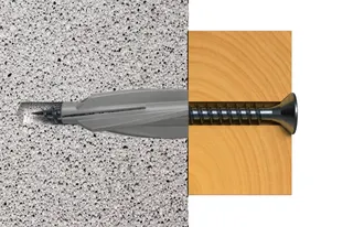 Gasbetondübel GB 8 Fischer VE 25 – Bild 2