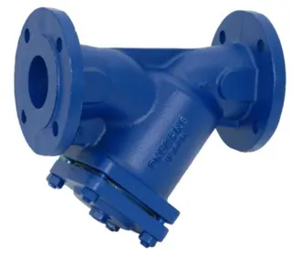 KSB Steinfänger mit Doppelsieb DN 80, Gehäuse aus JL1040, PN16