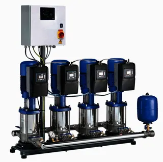 KSB Druckerh. DeltaPrimo SVP 2-06/03 mit 2 Movitec, 0,75 kW, Zulauf M