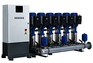 KSB Druckerh. DeltaMacro SVP 2-06/05 mit 2 Movitec, 1,1 kW, Zulauf M