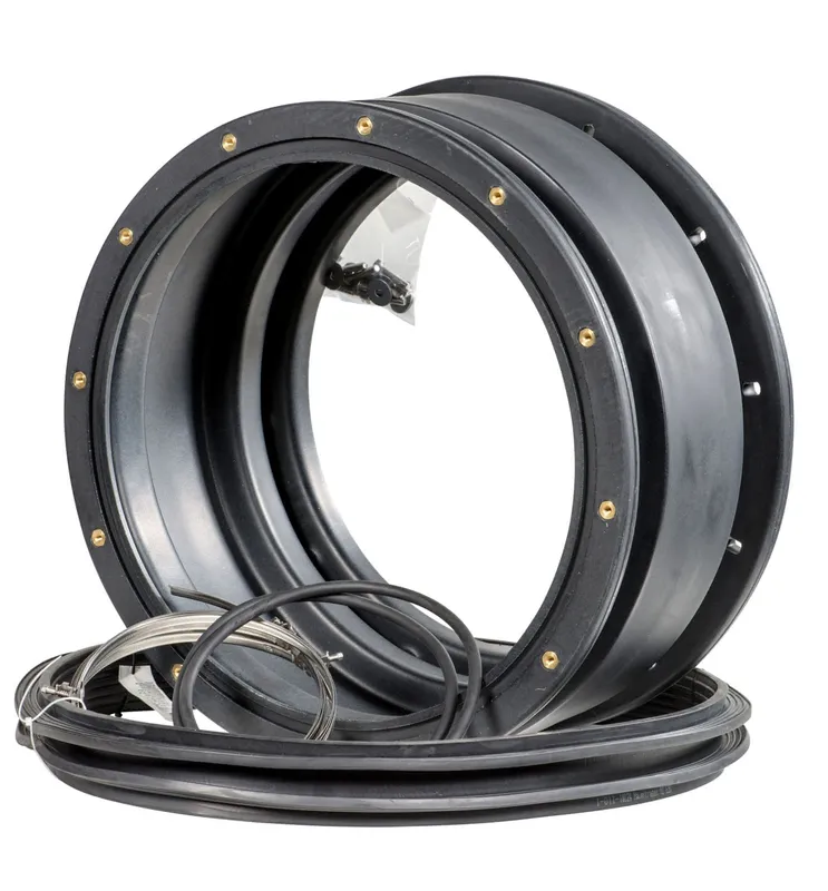KSB Mauerkragen mit Spannbädern EPDM/Edelstahl,MK 630,m. Ausgleichsstück