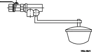 KSB Schwimmerventil-Zulaufset FL für PE-Vorbehälter, Anschluss R 2"