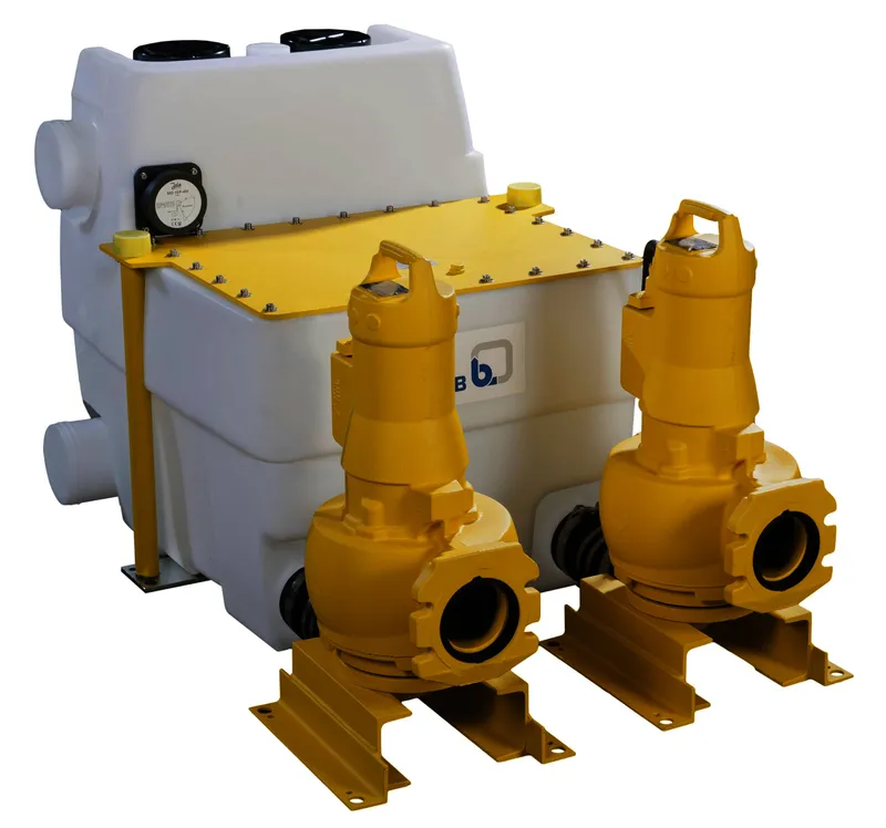 KSB Hebeanlage Compacta UZ11.450 D ohne Rückflusssperre, Steuerung LCB2