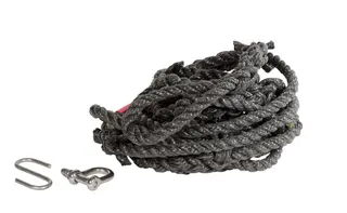 KSB Polypropylen-Hebeseil, 5 m mit Schäkel (1.4401) und Haken (1.4571)