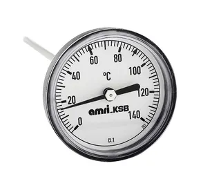 KSB Thermometer für KSB-BOAX-S/SF mit Rastenhandhebel, DN 40 - 50, Kälte