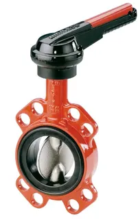 KSB Einklemm-Absperrklappe BOAX-S Handhebel PN6/10/16 DN 80, Nitril