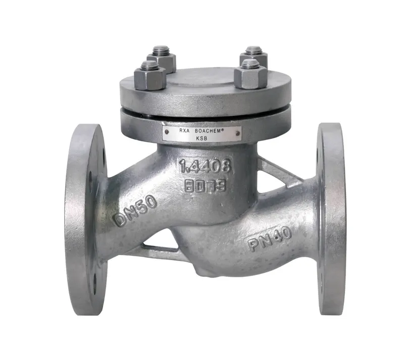 KSB Rückschlagventil BOACHEM RXA, DN 80 PN 10/16, Werkstoff 1.4408