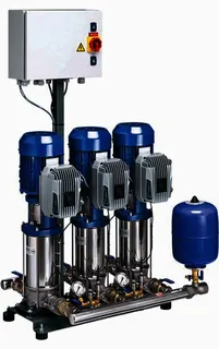 KSB Druckerh. DeltaBasic MVP 3-10/04 mit 3 Movitec 10/04, 1,5kW, Zulauf M