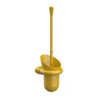 Normbau Nylon Care WC-Bürstengarnitur 0300444 Gelb – Bild 2