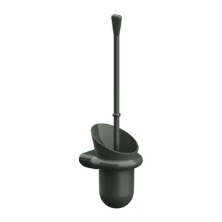 Normbau Nylon Care WC-Bürstengarnitur 0300444 Verkehrsgrau