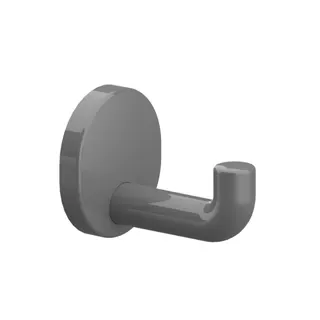 Normbau Nylon Care Wandhaken 0339010 Dunkelgrau – Bild 2