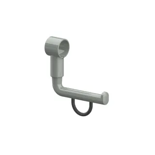 Normbau Nylon Care Papierrollenhalter 0449120 Verkehrsgrau – Bild 2