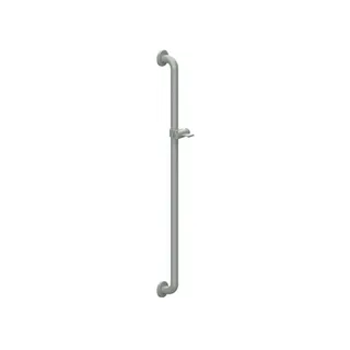 Normbau Nylon Care 400 Brausehalterstange 0488050 Verkehrsgrau – Bild 2