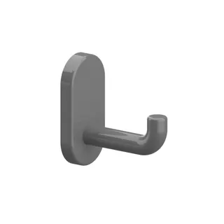 Normbau Nylon Care Wandhaken 0583110 Dunkelgrau – Bild 2